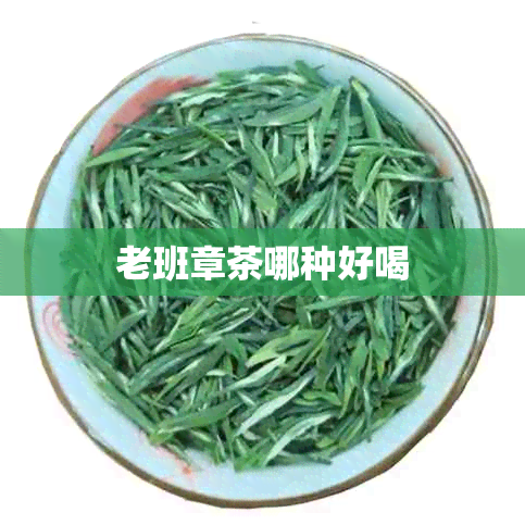 老班章茶哪种好喝 老班章茶哪种好喝