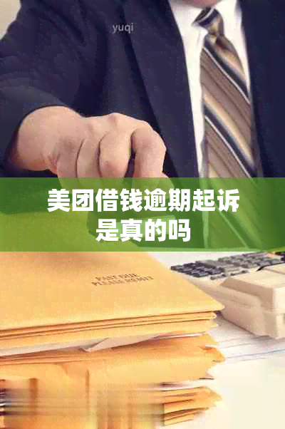 美团借钱逾期起诉是真的吗