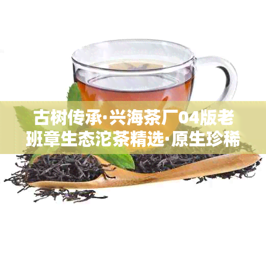 古树传承·兴海茶厂04版老班章生态沱茶精选·原生珍稀茶韵体验