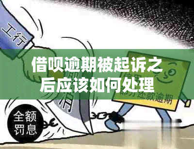网贷逾期被起诉之后应该如何处理