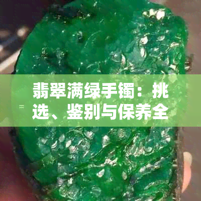 翡翠满绿手镯:挑选、鉴别与保养全方位指南