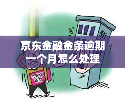 京东金融金条逾期一个月怎么处理