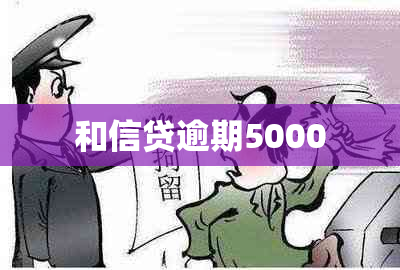 和信贷逾期5000