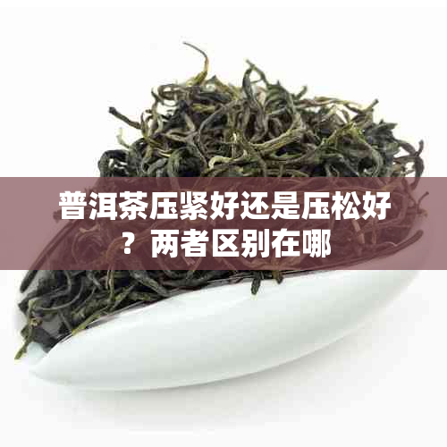 普洱茶压紧好还是压松好？两者区别在哪
