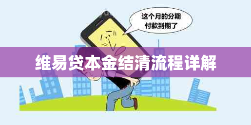 维易贷本金结清流程详解