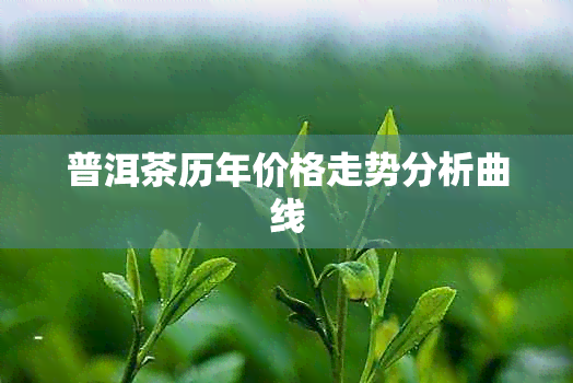 普洱茶历年价格走势分析曲线