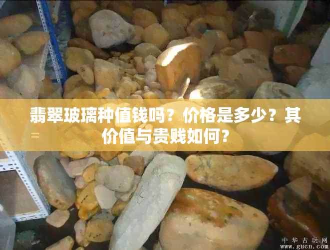 翡翠玻璃种值钱吗？价格是多少？其价值与贵贱如何？