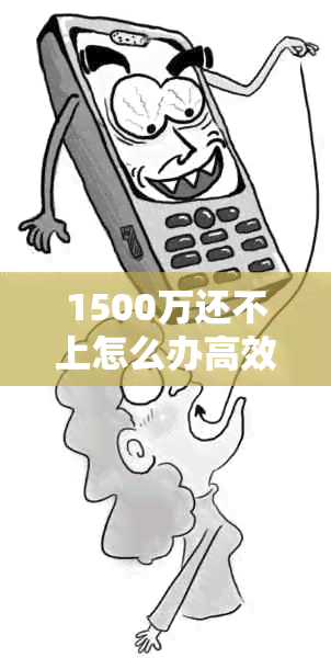 1500万还不上怎么办高效解决方法