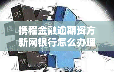 携程金融逾期资方新网银行怎么办理