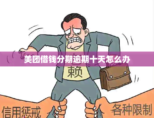 美团借钱分期逾期十天怎么办