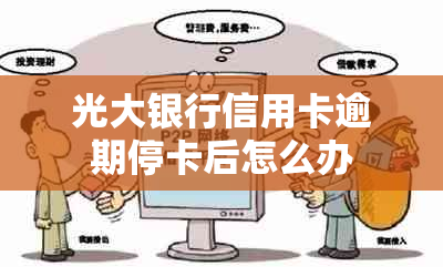 光大银行信用卡逾期停卡后怎么办