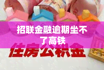 招联金融逾期坐不了高铁