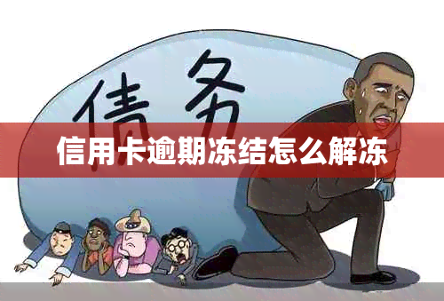 信用卡逾期冻结怎么解冻