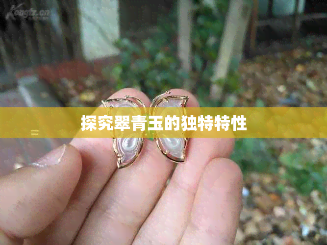 探究翠青玉的独特特性