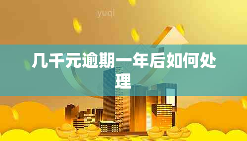 几千元逾期一年后如何处理