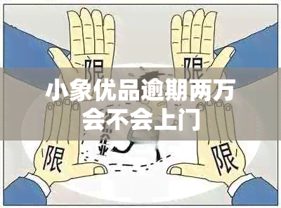 小象优品逾期两万会不会上门