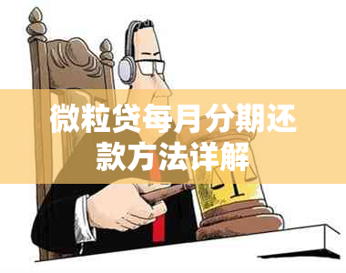 微粒贷每月分期还款方法详解