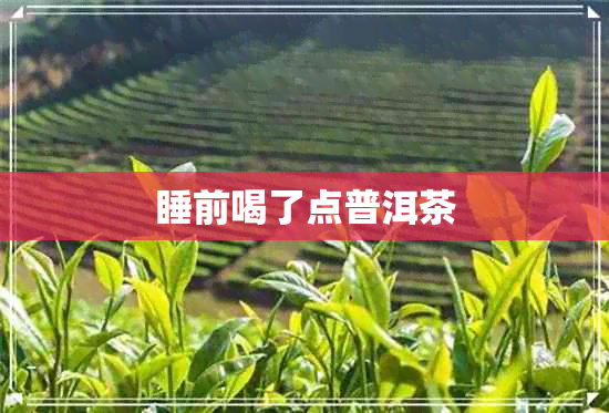 睡前喝了点普洱茶 睡前喝了点普洱茶