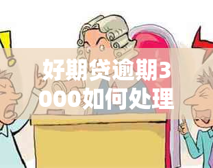 好期贷逾期3000如何处理