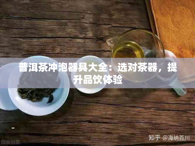普洱茶冲泡器具大全:选对茶器,提升品饮体验