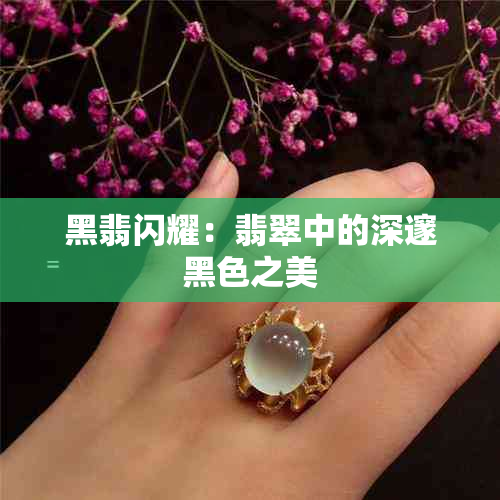 黑翡闪耀:翡翠中的深邃黑色之美