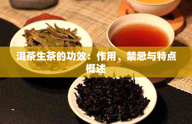 洱茶生茶的功效：作用、禁忌与特点概述