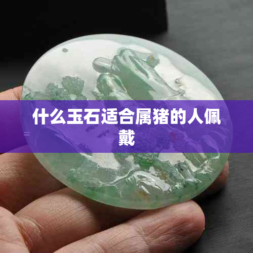 什么玉石适合属猪的人佩戴