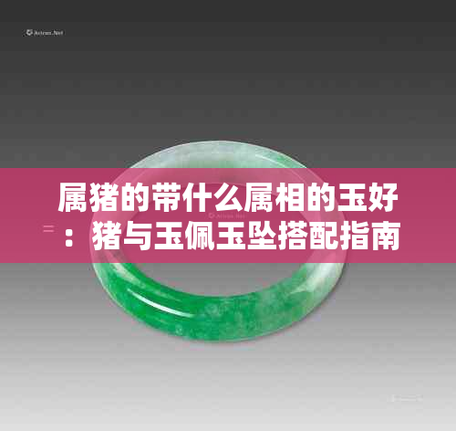 属猪的带什么属相的玉好:猪与玉佩玉坠搭配指南