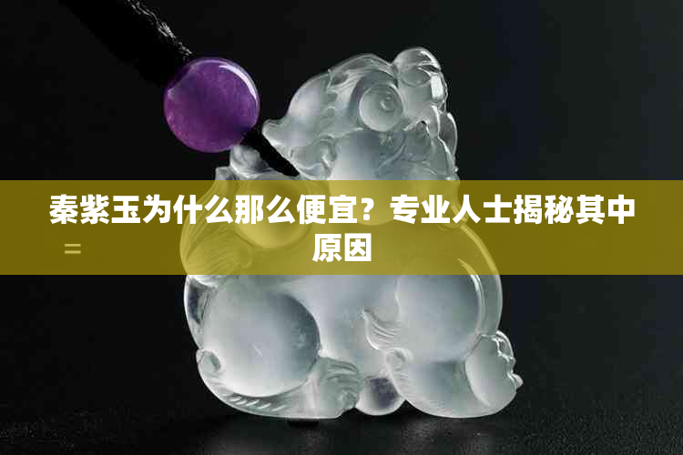 秦紫玉为什么那么便宜?专业人士揭秘其中原因