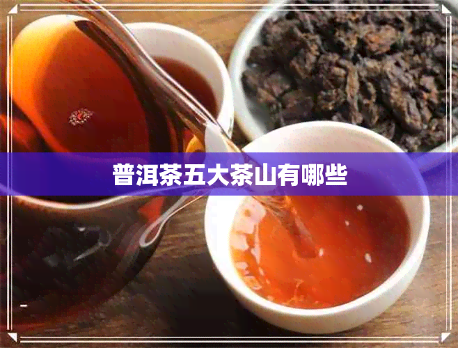 普洱茶五大茶山有哪些