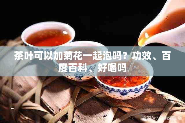 茶叶可以加菊花一起泡吗?功效、百度百科、好喝吗