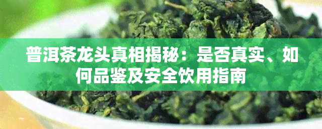 普洱茶龙头真相揭秘:是否真实、如何品鉴及安全饮用指南