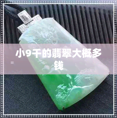 小9千的翡翠大概多钱 小9千的翡翠大概多钱