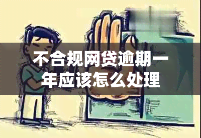 不合规网贷逾期一年应该怎么处理