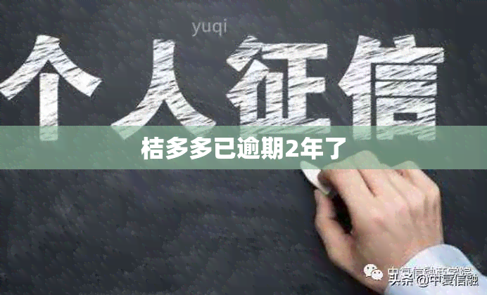 桔多多已逾期2年了