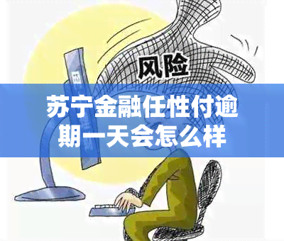 苏宁金融任性付逾期一天会怎么样