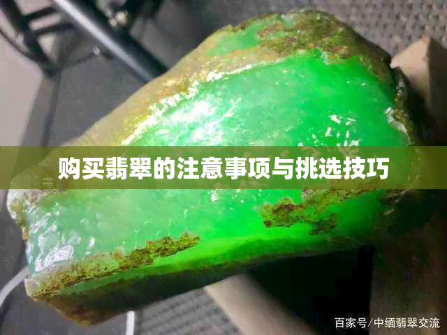 购买翡翠的注意事项与挑选技巧