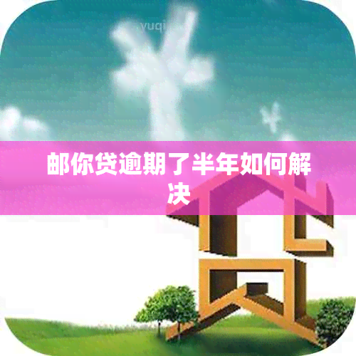 邮你贷逾期了半年如何解决