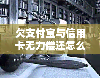 欠支付宝与信用卡无力偿还怎么办