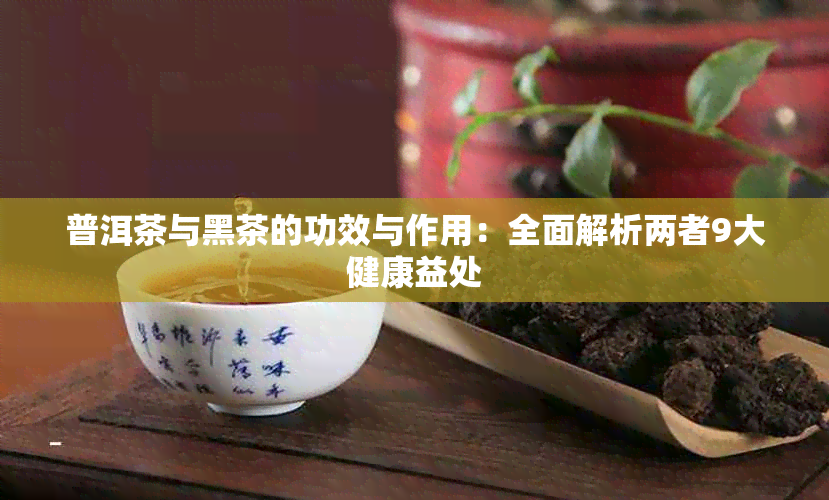 普洱茶与黑茶的功效与作用：全面解析两者9大健康益处