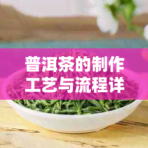 普洱茶的制作工艺与流程详解