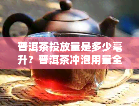 普洱茶投放量是多少毫升？普洱茶冲泡用量全攻略
