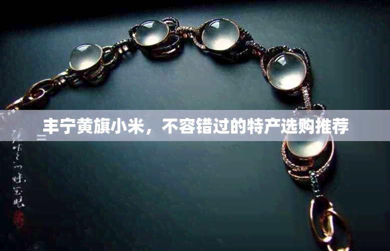 丰宁黄旗小米,不容错过的特产选购推荐