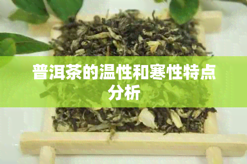 普洱茶的温性和寒性特点分析