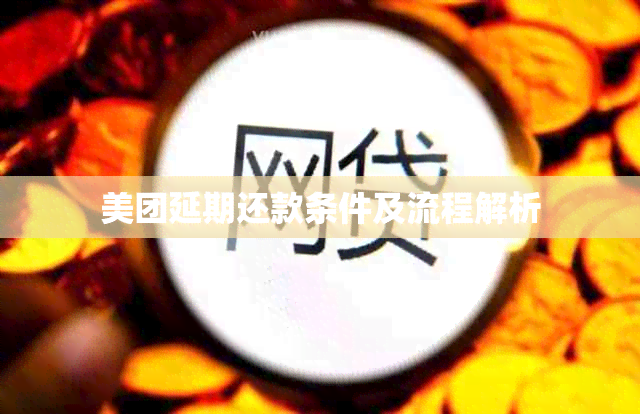 美团延期还款条件及流程解析