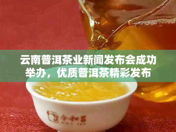云南普洱茶业新闻发布会成功举办，优质普洱茶精彩发布