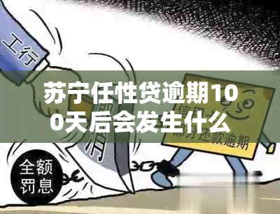 苏宁任性贷逾期100天后会发生什么