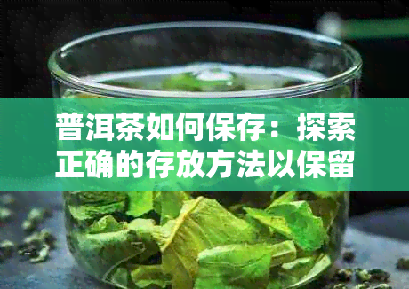普洱茶如何保存:探索正确的存放方法以保留普洱茶的醇香