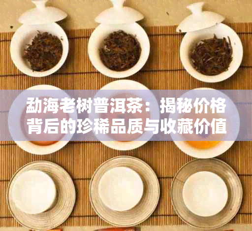 勐海老树普洱茶：揭秘价格背后的珍稀品质与收藏价值