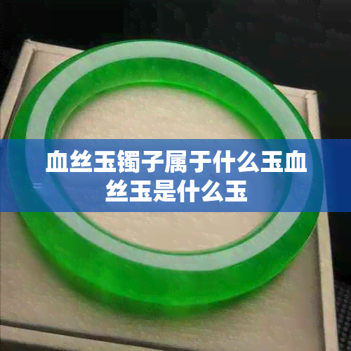 血丝玉镯子属于什么玉血丝玉是什么玉